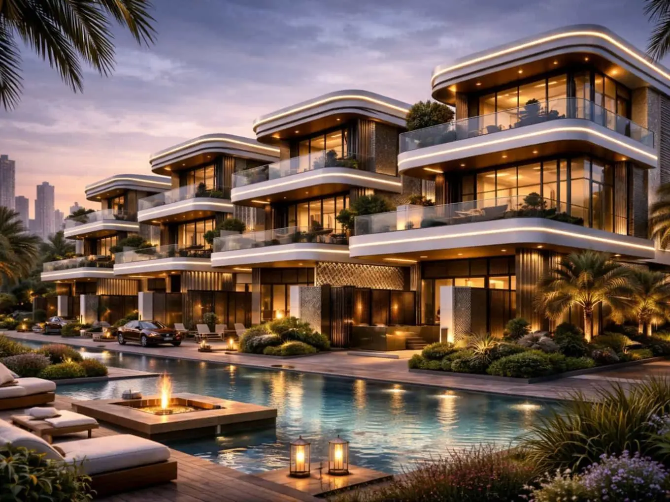 Luxury Townhouse Exterior